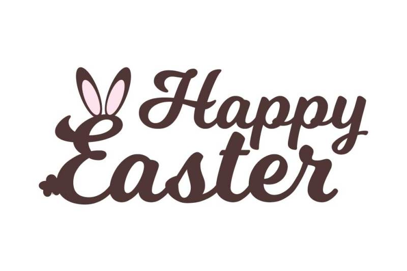 Happy Easter SVG By V-Studio | TheHungryJPEG.com