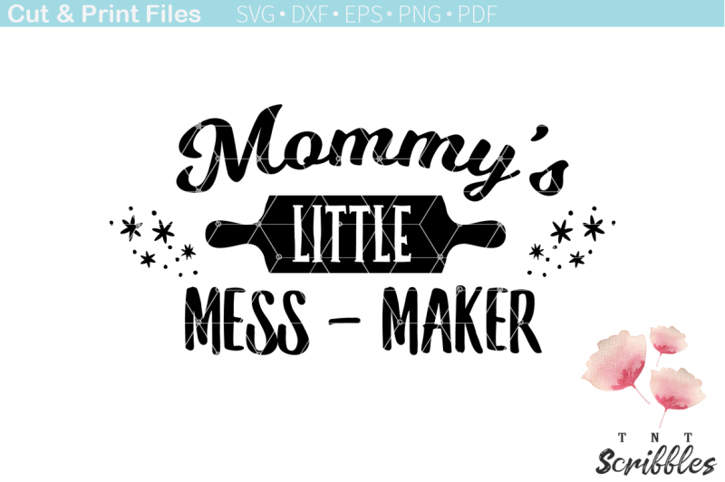 Mommy S Little Mess Maker Design Free Barbie Svg Designs