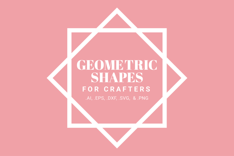 Download Free Geometric Shapes For Crafters Svg Free Cricut And Silhouette Cut Files 3D SVG Files Ideas | SVG, Paper Crafts, SVG File