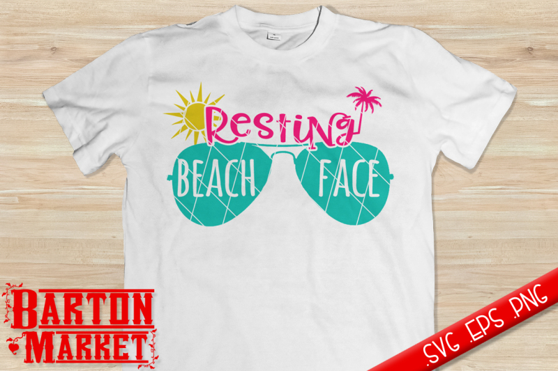 Free Resting Beach Face Svg Eps Png Crafter File Best Free Svg Cut Files