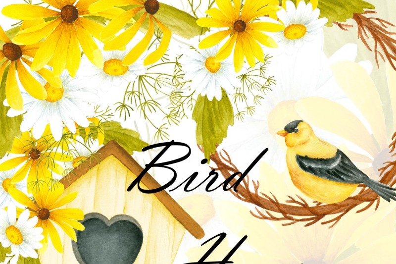 Bird House Clipart By Digitaldesignsandart Thehungryjpeg Com