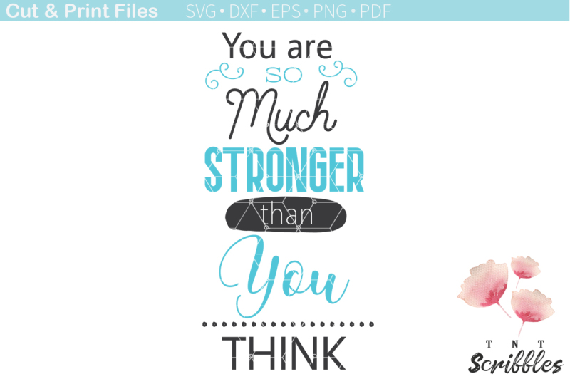 Download Free You Are So Much Stronger Than You Think Crafter File