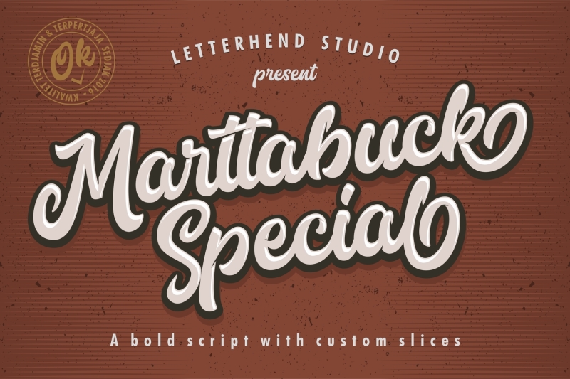 Marttabuck Script 40 Off By Letterhend Thehungryjpeg Com