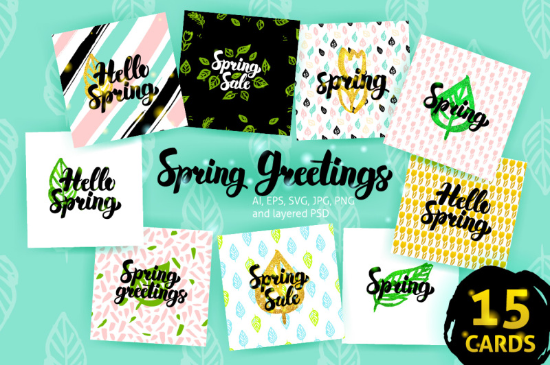 Download Free Spring Postcards Crafter File