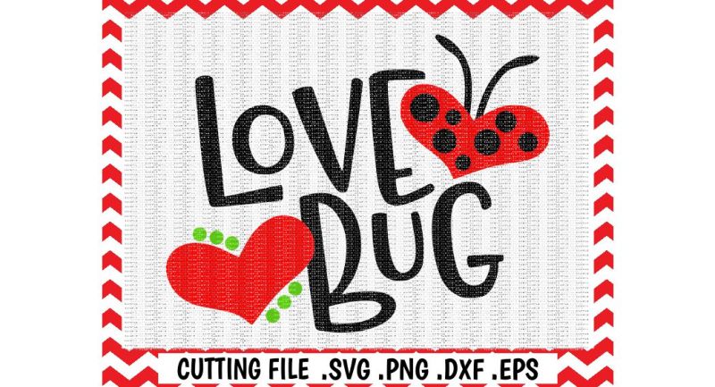 Free Love Bug Svg Lady Bug Love Svg Eps Dxf Cut Files Cutting Files Silhouette Cameo Cricut Instant Download Crafter File Free Svg Fonts Cliparts