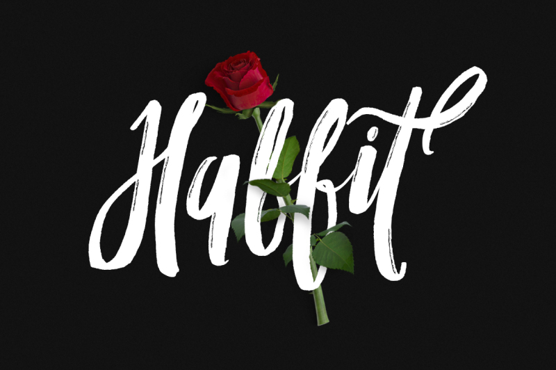 Habbit Typeface By Maulana Creative | TheHungryJPEG