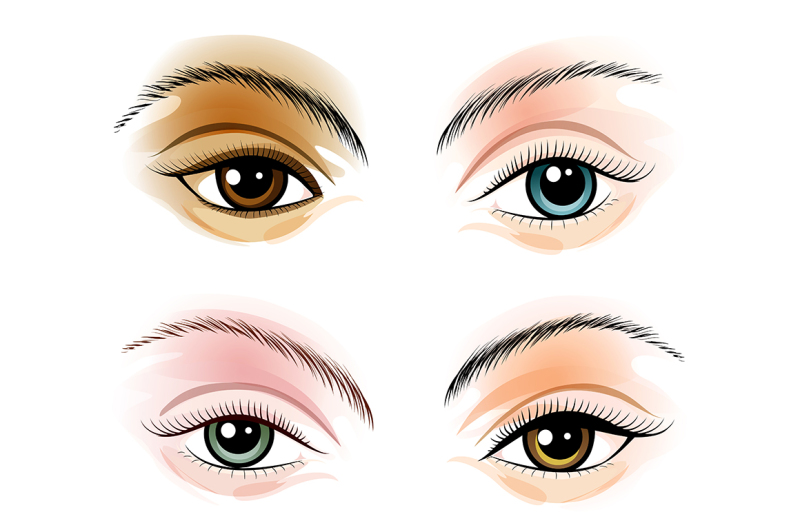 Eye Set By Olena1983 | TheHungryJPEG