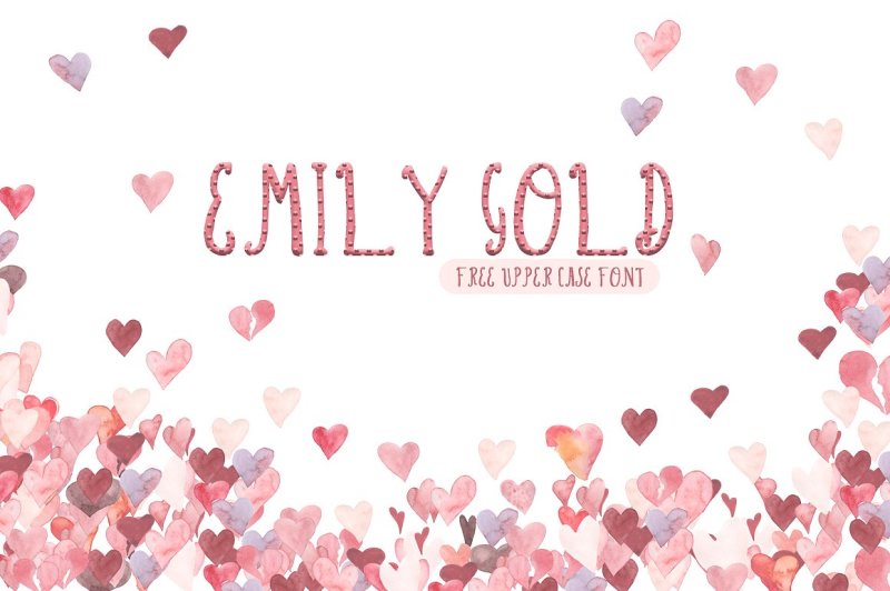 Emily Gold Script Font By Creativewhoa Thehungryjpeg Com