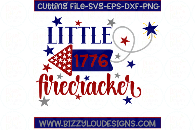 Free Little Firecracker SVG DXF EPS PNG - cutting file ...