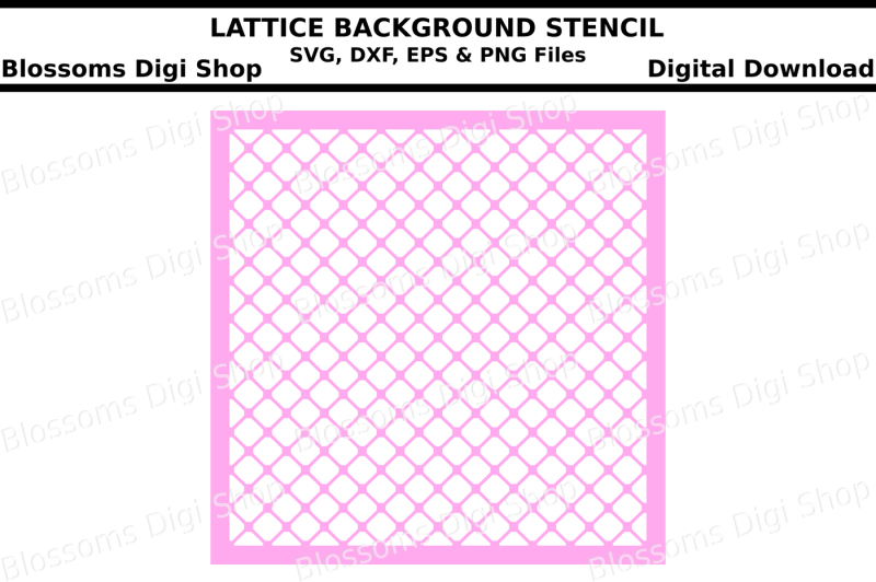 Download Free Lattice Background Stencil Svg Dxf Eps And Png Files Crafter File Graphic Svg File Download