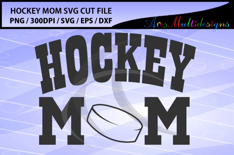 hockey mom Svg cut file / hockey mom vector By ...