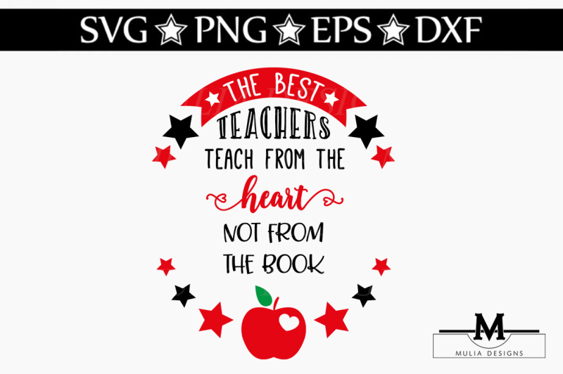 Download Free Best Teachers Teach From Heart Svg Crafter File - All ...