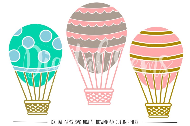 Download Free Hot Air Balloon Svg Png Dxf Eps Files Crafter File Svg Free Best Cutting Files