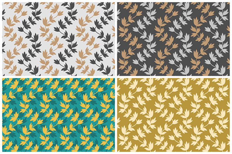 Seamless wallpaper pattern By Volyk | TheHungryJPEG