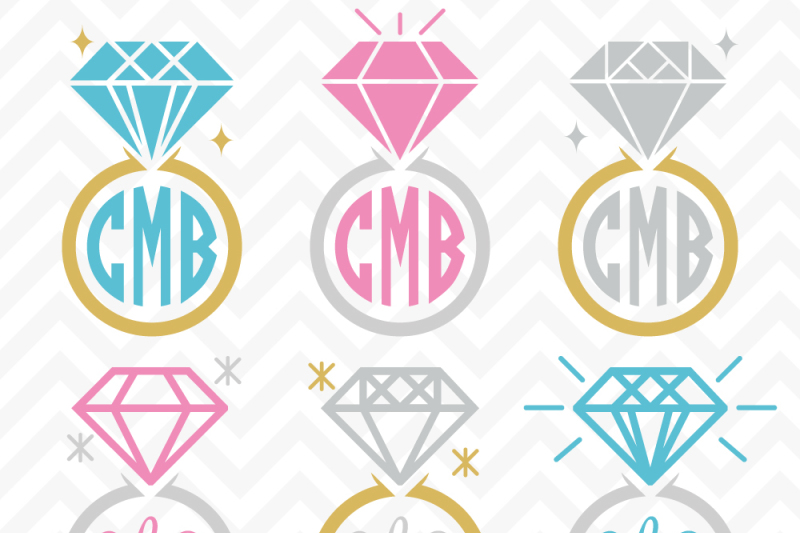 Download Free Svg Dxf Monogram Wedding Rings Cut Files Crafter File Free Svg Jpeg Design Files For Cricut Cameo