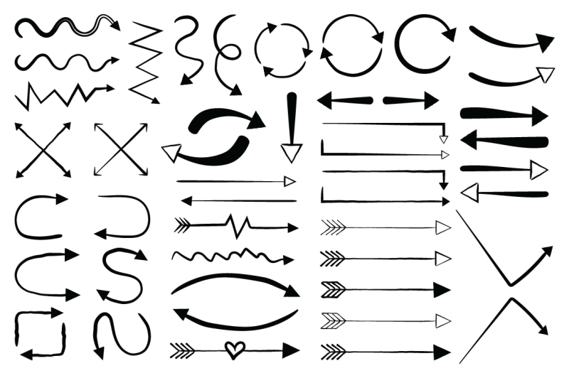 Arrows And Arrows Clip Art Set By Running With Foxes TheHungryJPEG