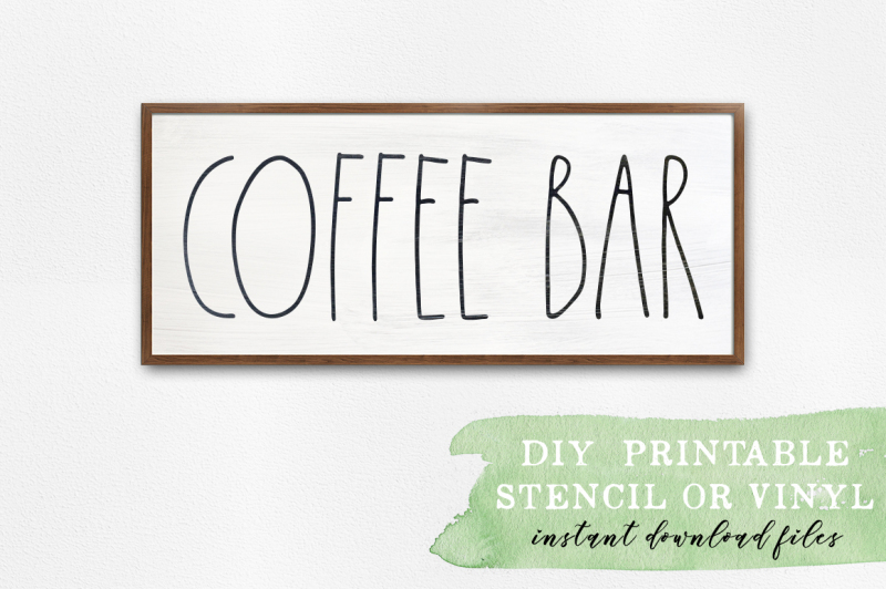 Free Coffee Bar Farmhouse Decor Svg Cut Files Svg Free Jack Skellington Svg File