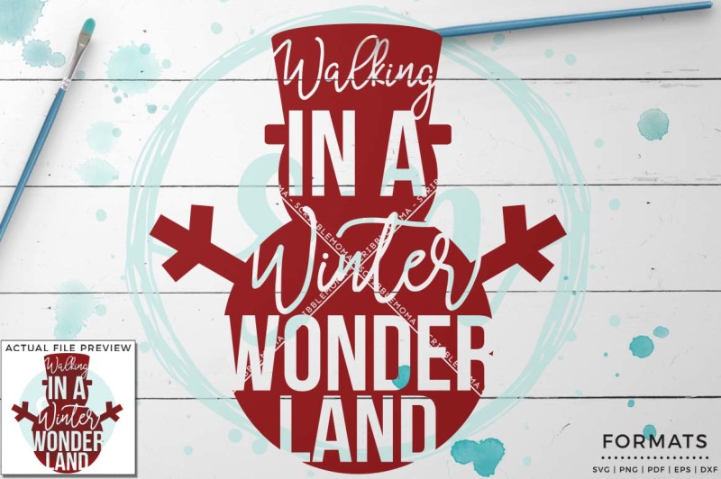 Download Free Winter Wonderland Svg Small Commercial Use Svg Instant Download Crafter File All Free Svg Files Quotes