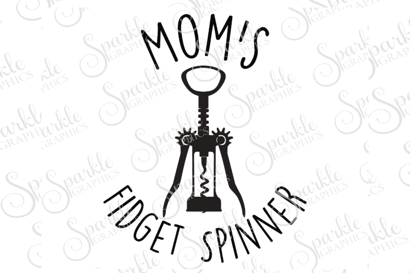 Download Free Mom'S Fidget Spinner Cut File Crafter File