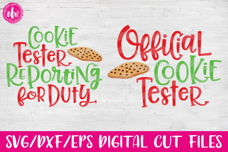 Download Free Cookie Tester Bundle Svg Dxf Eps Cut File Crafter File