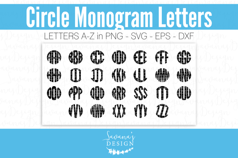 Download Free Monogram Letters Svg Circular Crafter File Free Svg Files Unicorn Svg PSD Mockup Templates