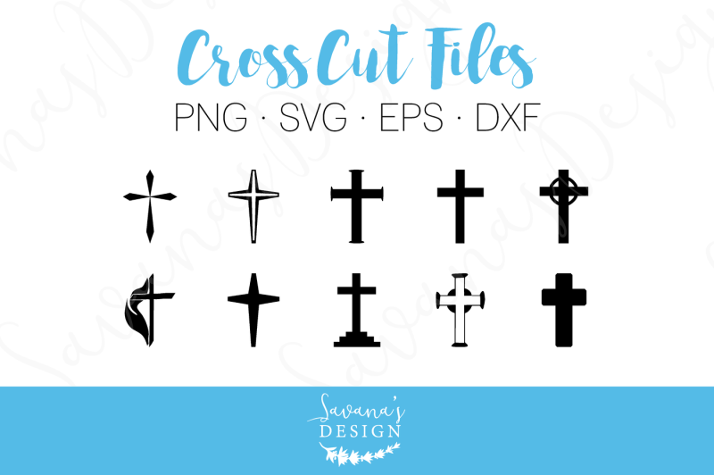 Cross SVG Files By SavanasDesign | TheHungryJPEG.com