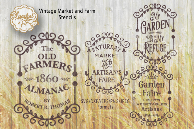 Download Free Vintage Farm Signs Cutting Files Svg Dxf Eps Png Jpeg Crafter File