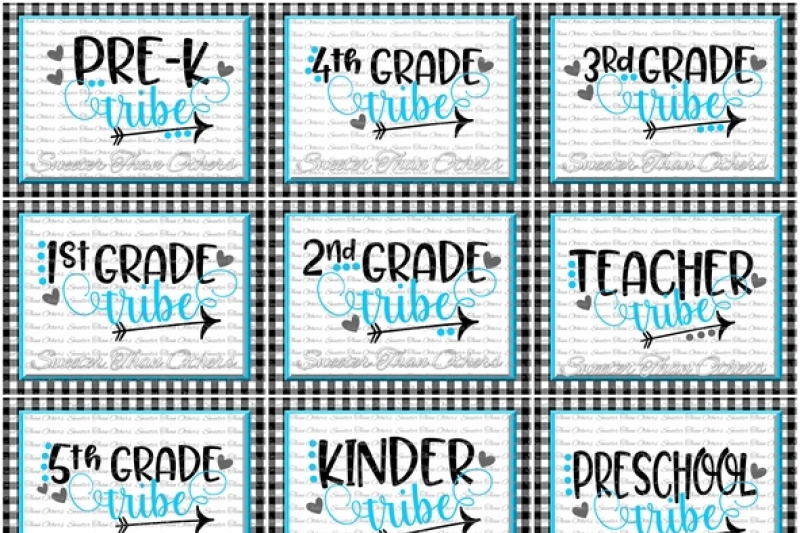 School Tribe Svg Bundle Teacher Tribe Svg First Day Of School Svg And Dxf Files Silhouette Studios Cameo Cricut Instant Download Scal By Sweeter Than Others Thehungryjpeg Com