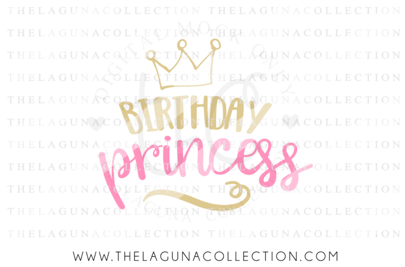 Download Birthday Princess SVG, Princess SVG, Birthday SVG By The ...