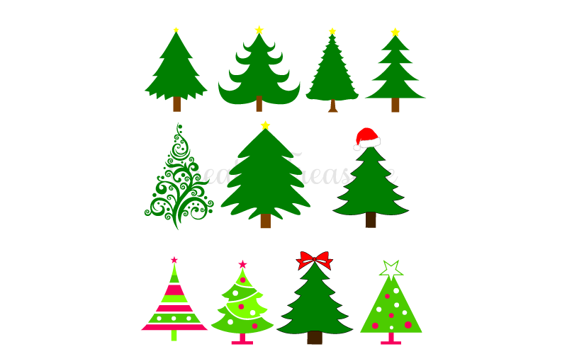 Free Christmas Tree Svg Dxf Cutting Files For Silhouette Cameo Or Cricut Design Space Crafter File Free Svg Files For Cricut Silhouette And Brother Scan N Cut