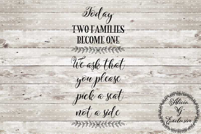 Free Wedding Sign Set Crafter File Free Svg Images