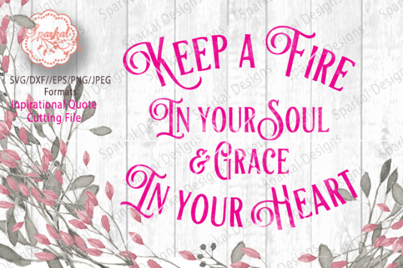 Download Inspirational Quote, SVG Cutting File By Sparkal Designs ...