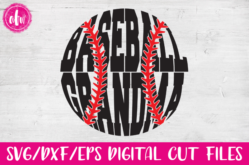 Download Free Baseball Grandma - SVG, DXF, EPS Cut File Crafter ...