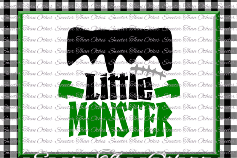 Download Halloween Svg Little Monster Svg Frankenstein Svg Dxf Silhouette Studios Cameo Cricut Cut File Instant Download Boy Halloween Svg Htv Scal By Sweeter Than Others Thehungryjpeg Com