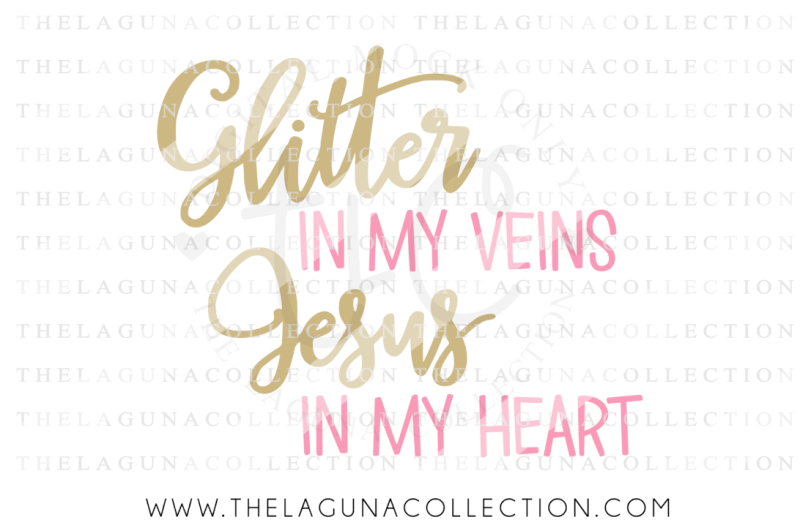 Free Glitter In My Veins Script Fonts