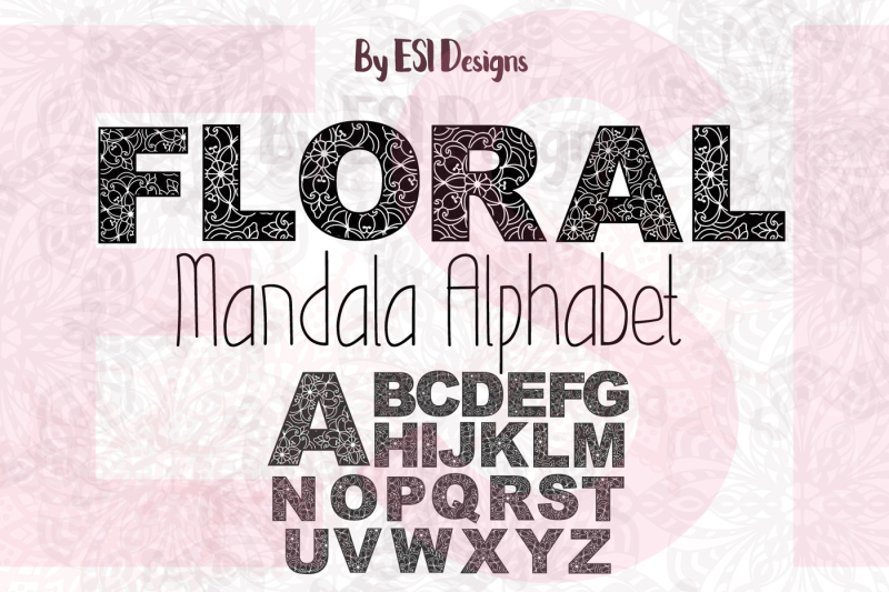 Free Free Alphabet Mandala Svg Free 878 SVG PNG EPS DXF File