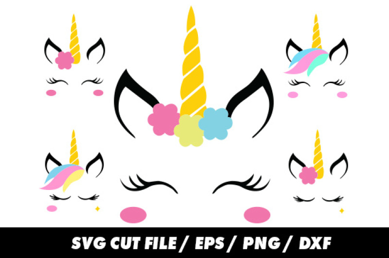 Download Unicorn Svg For Silhouette And Cricut By Freeling Design House Thehungryjpeg Com