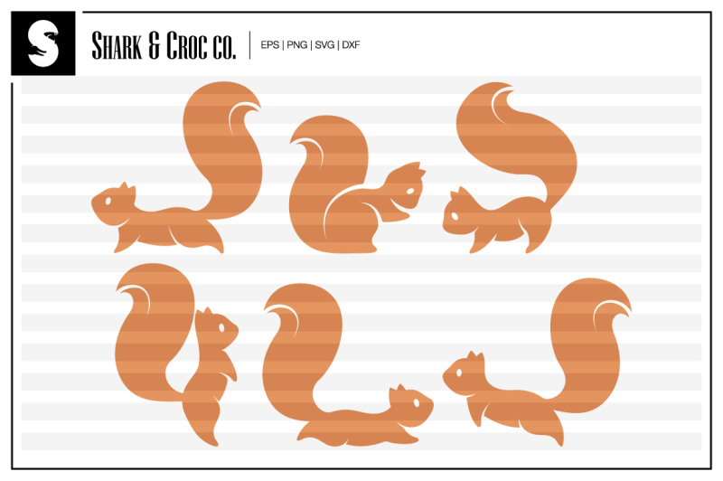 Download Free Cute Squirrels Cut Files Crafter File