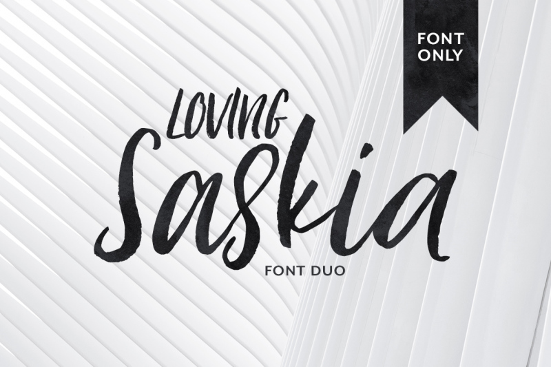 Loving Saskia Font Only By Creativeqube Design Thehungryjpeg Com