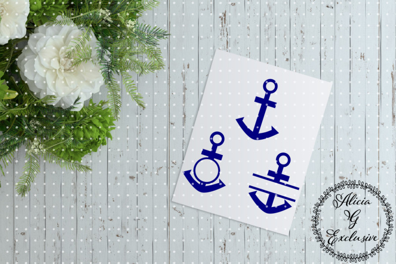 Download Anchor Set Download Free Svg Files Creative Fabrica SVG Cut Files