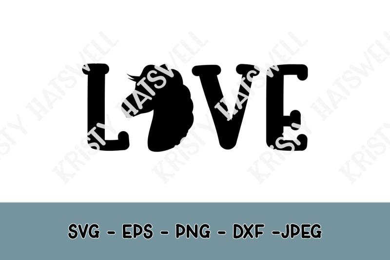 Download Love Horses SVG By Kristy Hatswell | TheHungryJPEG.com