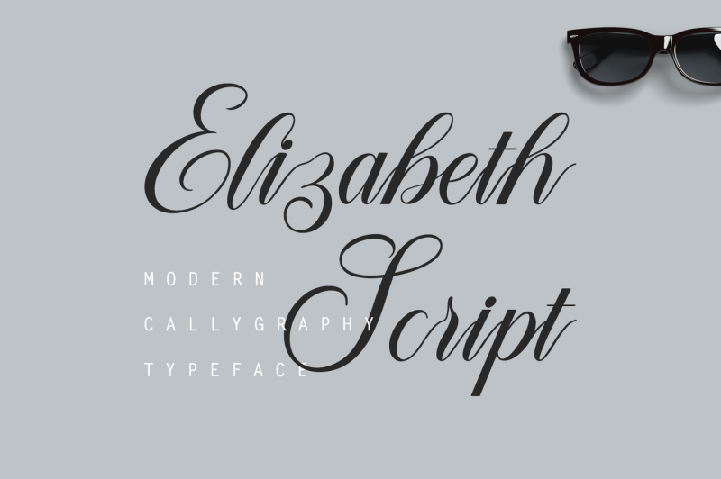 Elizabeth Script By graphiccrew | TheHungryJPEG