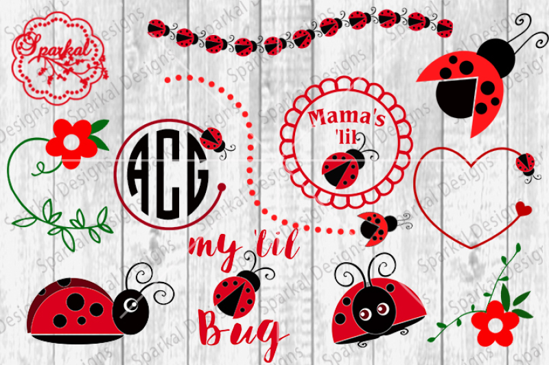 Ladybug svg - Lady Bug Cut File - svg - svg - dxf - eps - png - Silhouette  - Cricut - Digital File