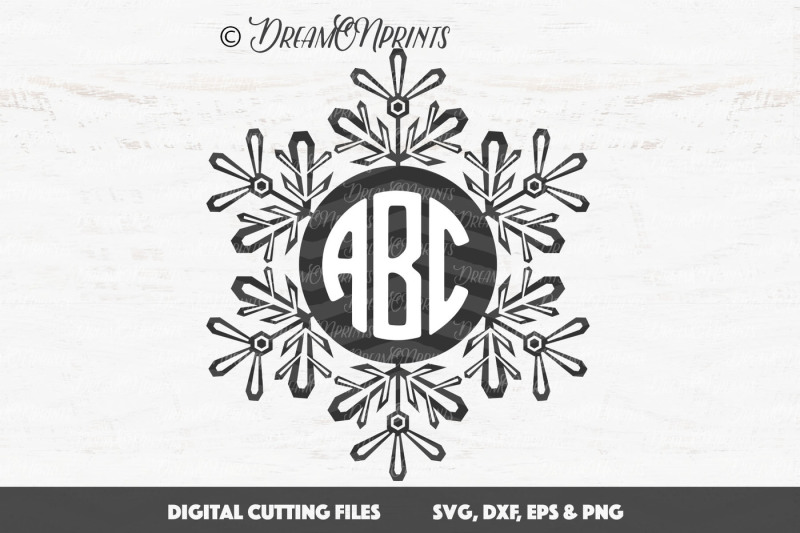 Download Free Snowflake Monogram Svg Frame Vector Crafter File Download Best Free 15267 Svg Cut Files For Cricut Silhouette And More