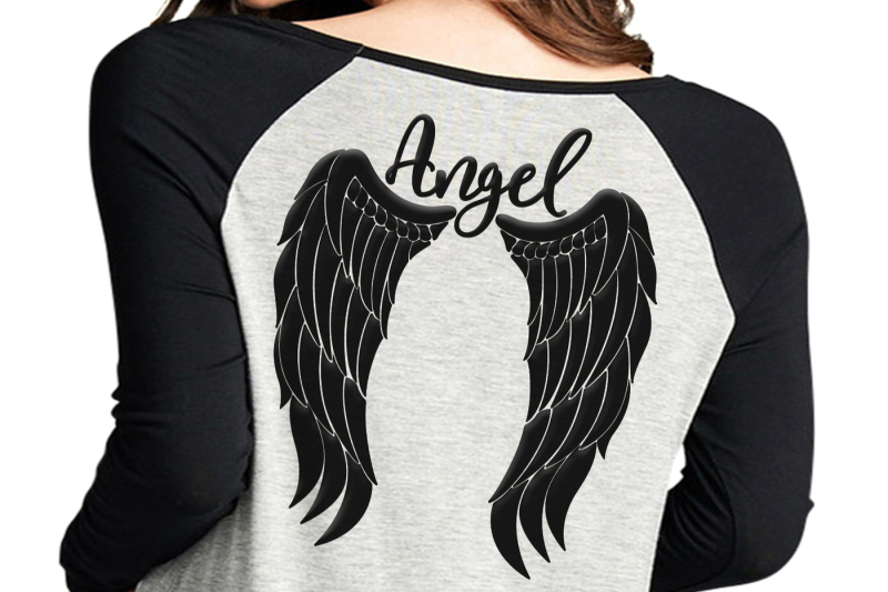 Download 3d Angel Wings Svg Free Svg Cut Files Create Your Diy Projects Using Your Cricut Explore Silhouette And More The Free Cut Files Include Svg Dxf Eps And Png Files