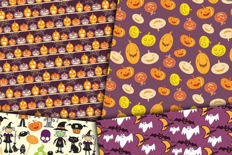 Download Free Halloween Digital Paper Crafter File