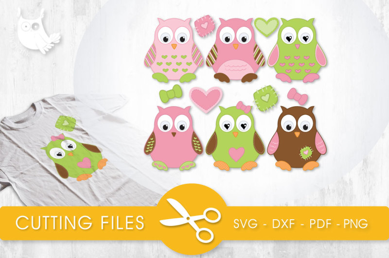 Download Free Cute Baby Owls Svg Png Eps Dxf Cut File Crafter File Download Free Svg Cut Files