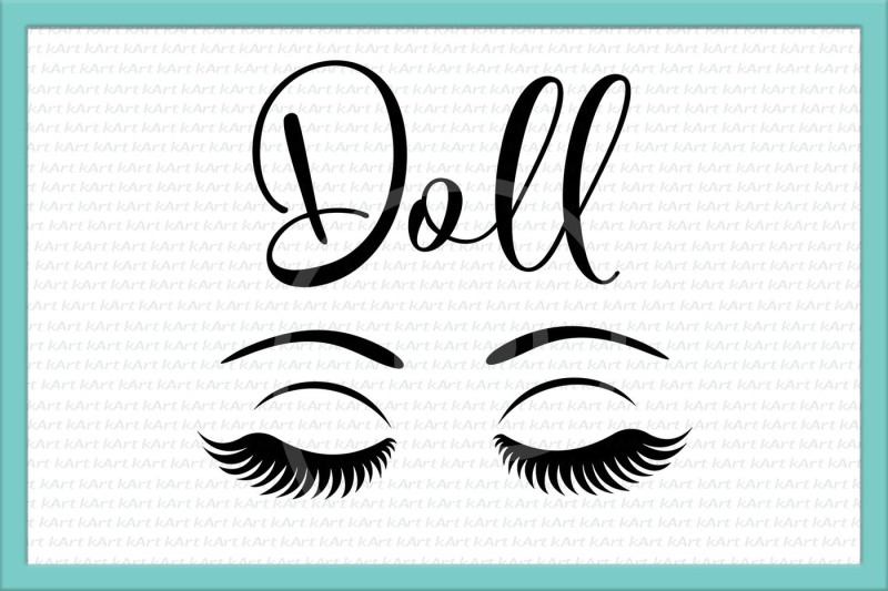 Download Doll Face Svg Doll Svg Make Up Svg Pretty Svg Doll Face Iron On Png Doll Svg Eyelashes Svg Fashion Svg Jpeg Dxf File Cutting File PSD Mockup Templates