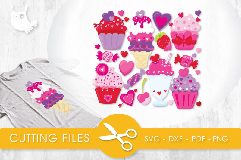 Free Sweet Treats Svg Png Eps Dxf Cut File Crafter File