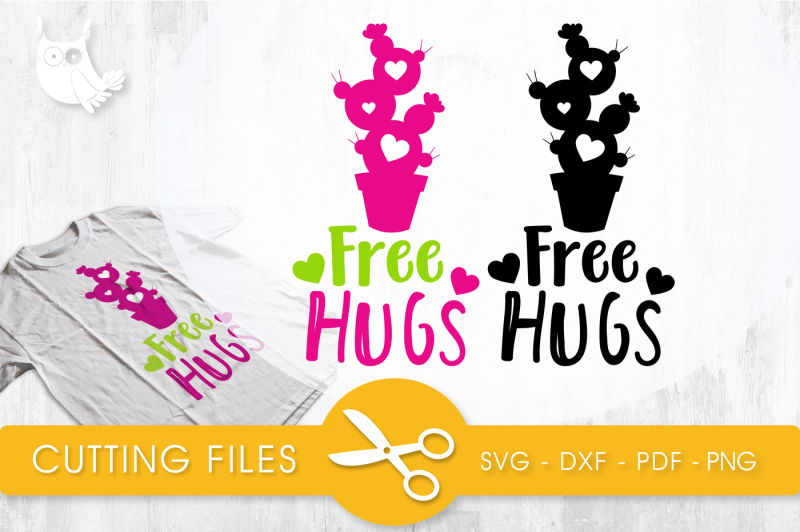 Free hugs SVG, PNG, EPS, DXF, cut file By PrettyCuttables | TheHungryJPEG